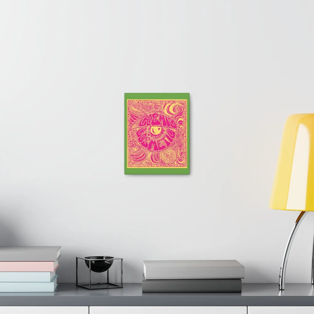 Cosmic Over Cosmetic Canvas Gallery Wraps -  Pink Lemonade Grass