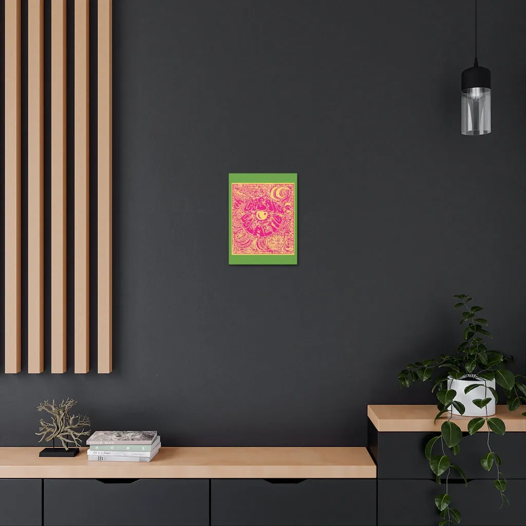 Cosmic Over Cosmetic Canvas Gallery Wraps -  Pink Lemonade Grass