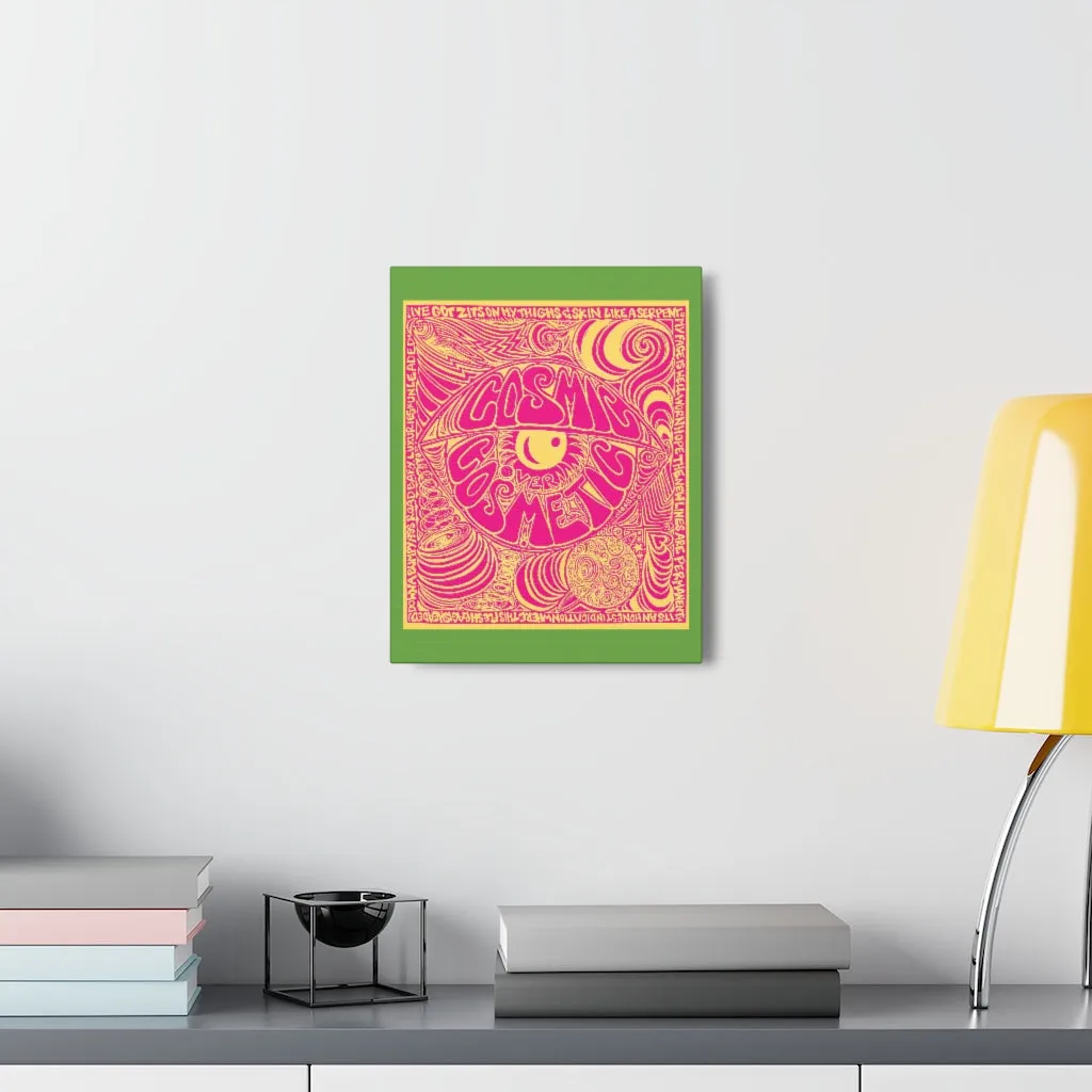 Cosmic Over Cosmetic Canvas Gallery Wraps -  Pink Lemonade Grass