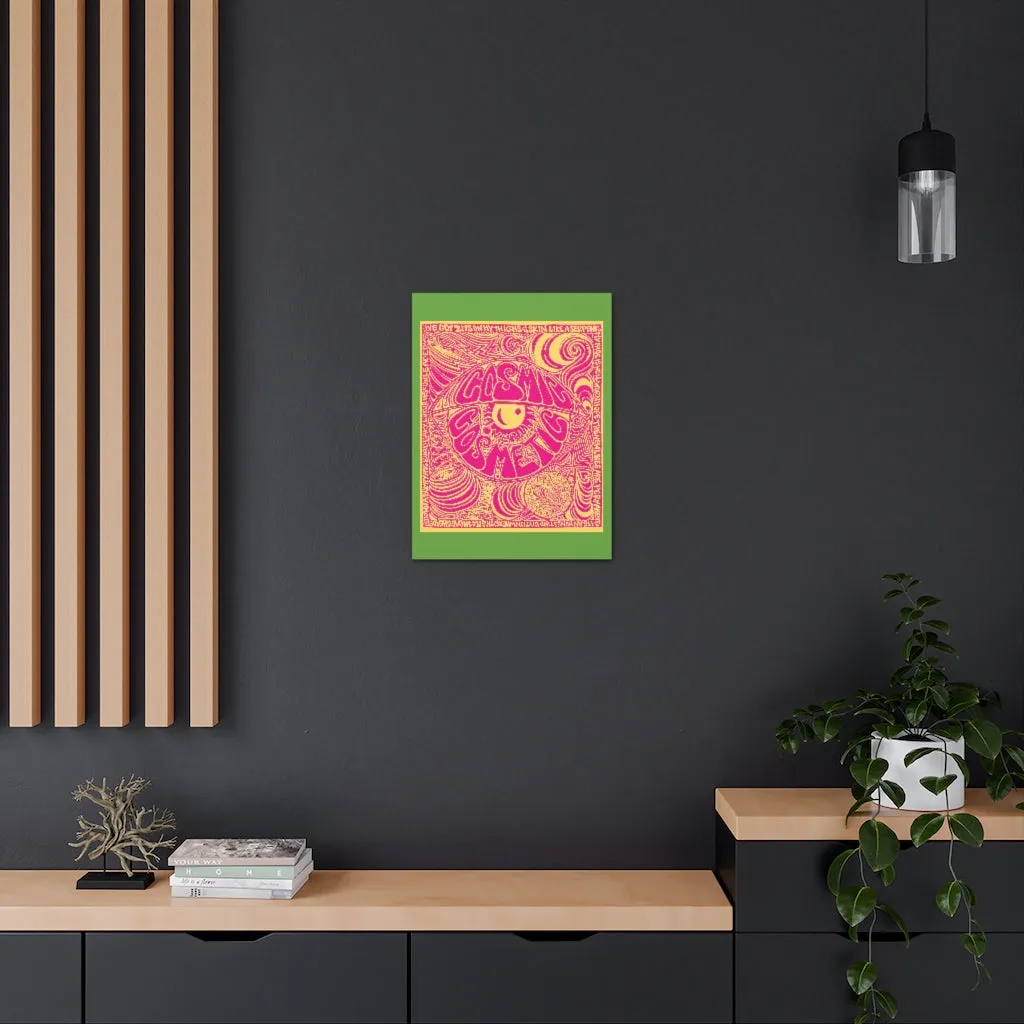 Cosmic Over Cosmetic Canvas Gallery Wraps -  Pink Lemonade Grass