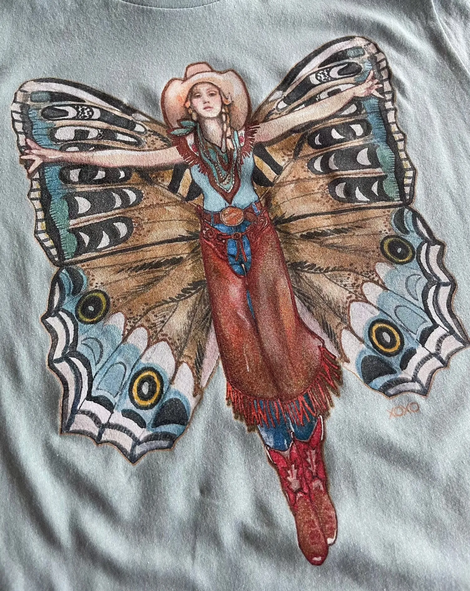 Cowgirl Fly Tee