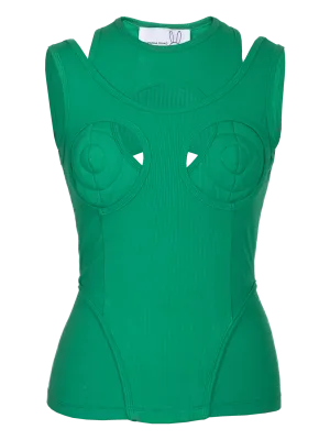 Cut-Out Tank Top