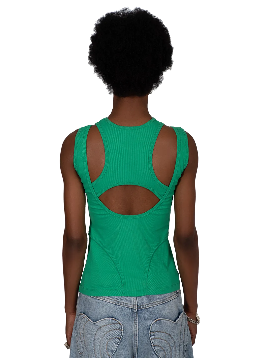 Cut-Out Tank Top