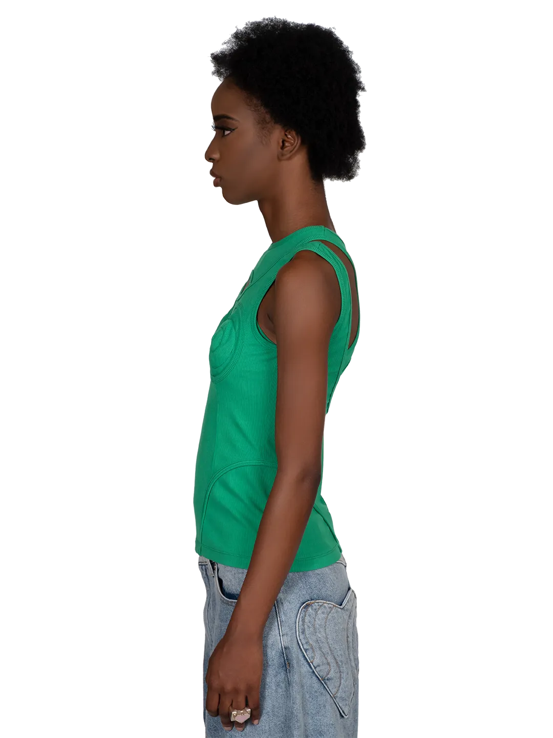 Cut-Out Tank Top