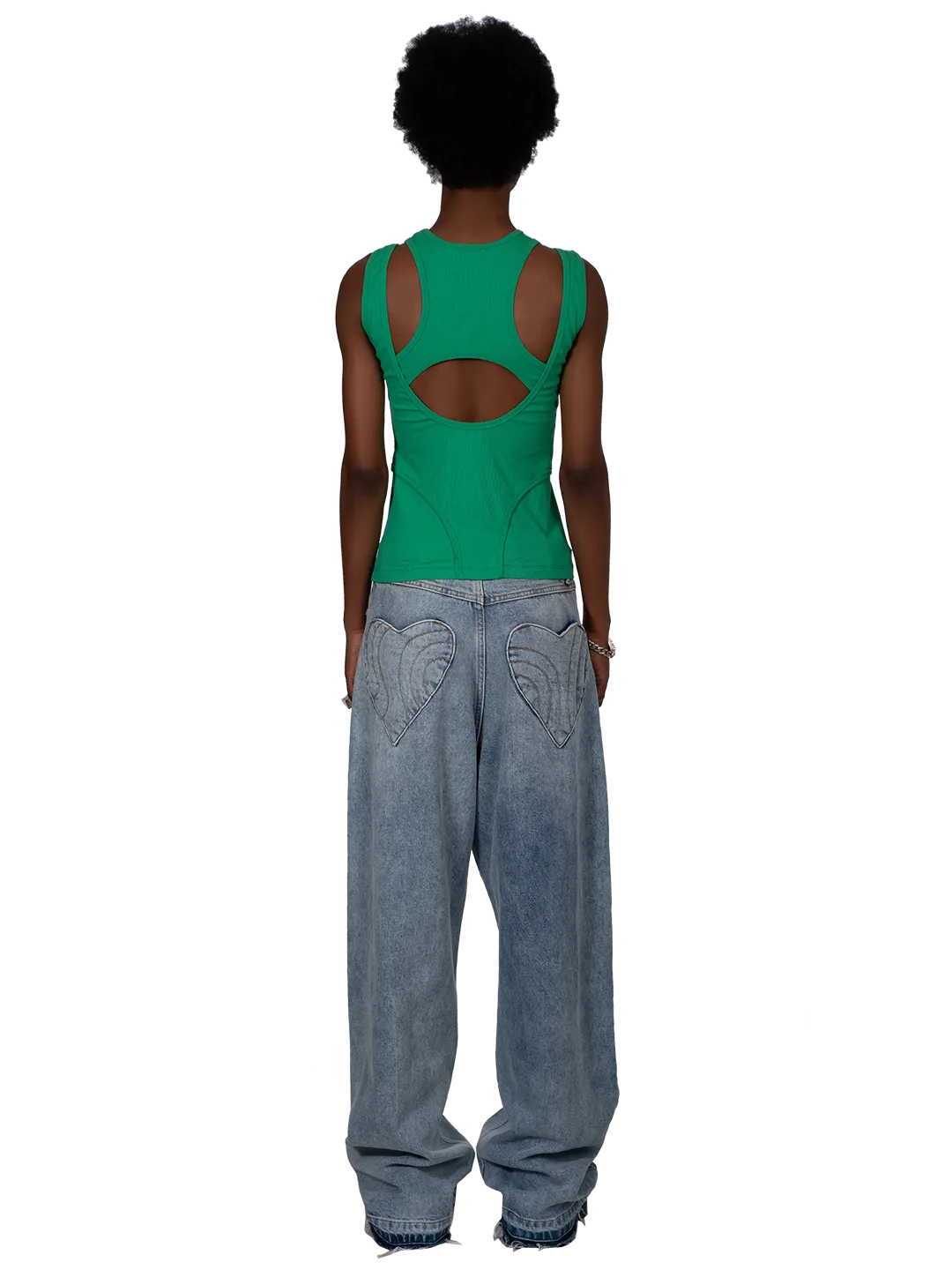 Cut-Out Tank Top