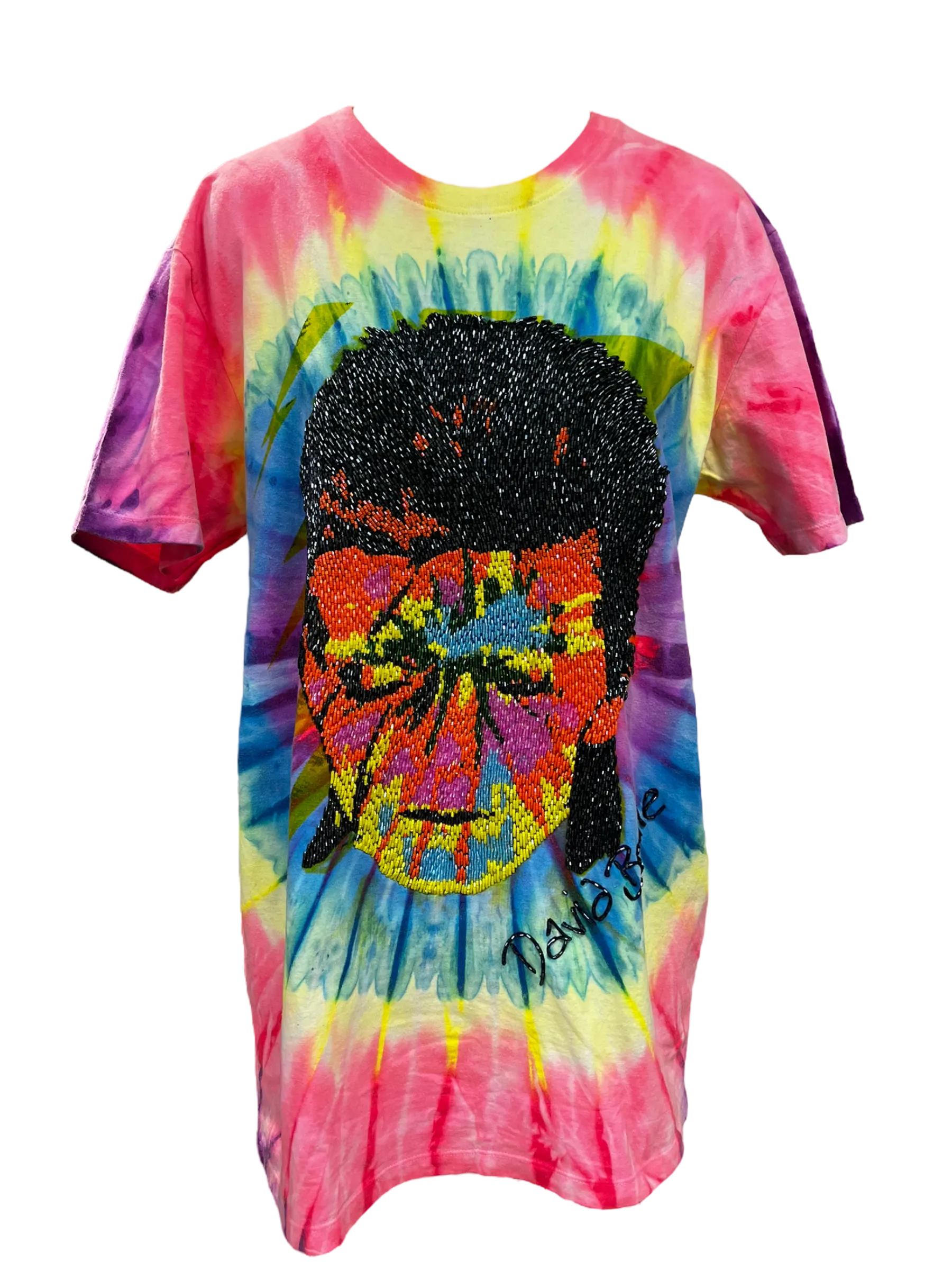 David Bowie Beaded Top