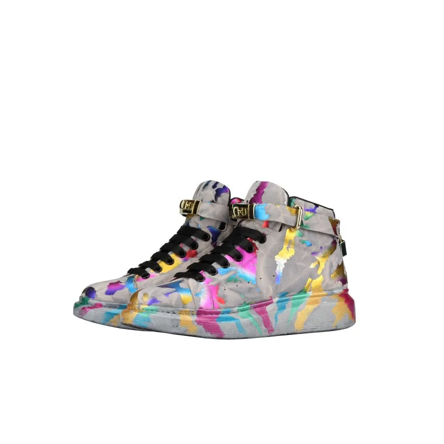 DIAMOND CARTEL HIGH TOP SNEAKERS "DREAMLAND"