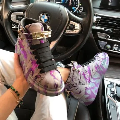DIAMOND CARTEL HIGH TOP SNEAKERS "DREAMLAND"