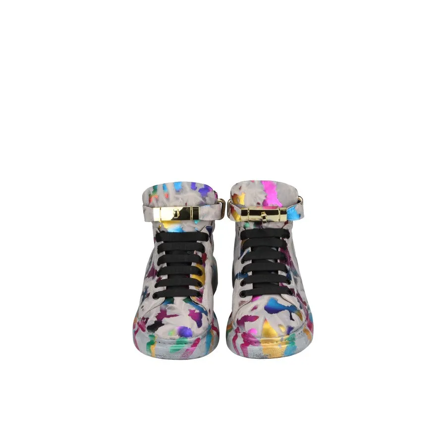 DIAMOND CARTEL HIGH TOP SNEAKERS "DREAMLAND"