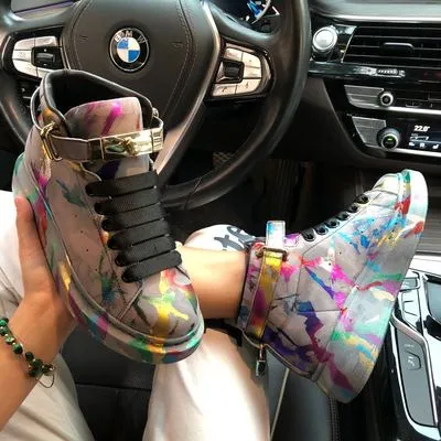 DIAMOND CARTEL HIGH TOP SNEAKERS "DREAMLAND"