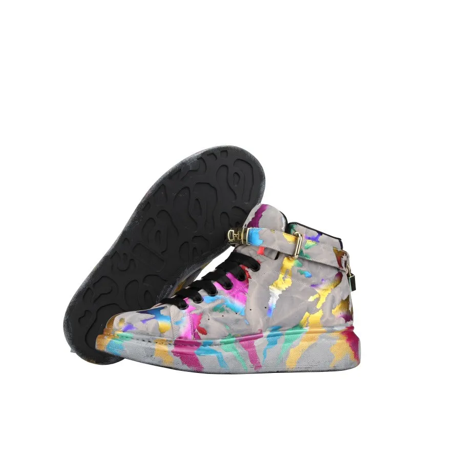 DIAMOND CARTEL HIGH TOP SNEAKERS "DREAMLAND"