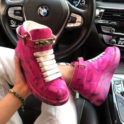 DIAMOND CARTEL HIGH TOP SNEAKERS "DREAMLAND"