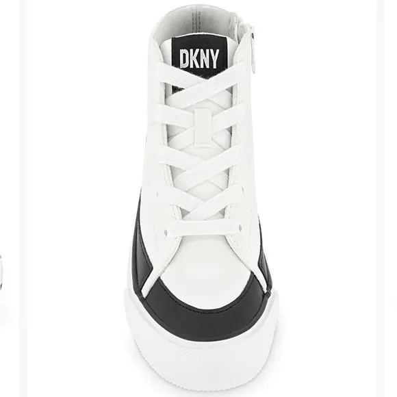 DKNY Little girls Hannah Leena High Top Sneaker