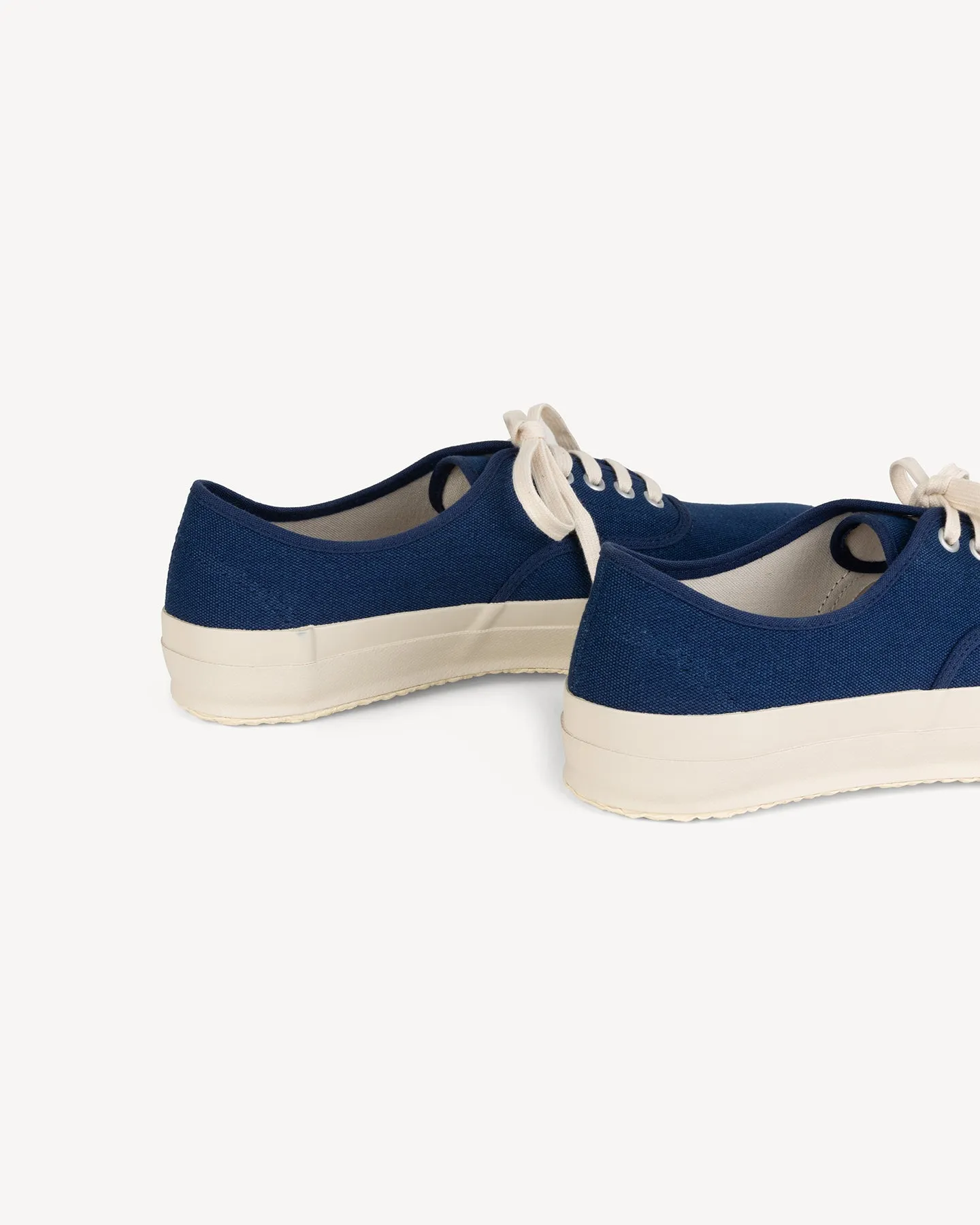 Doek Indigo Canvas Tennis Sneakers