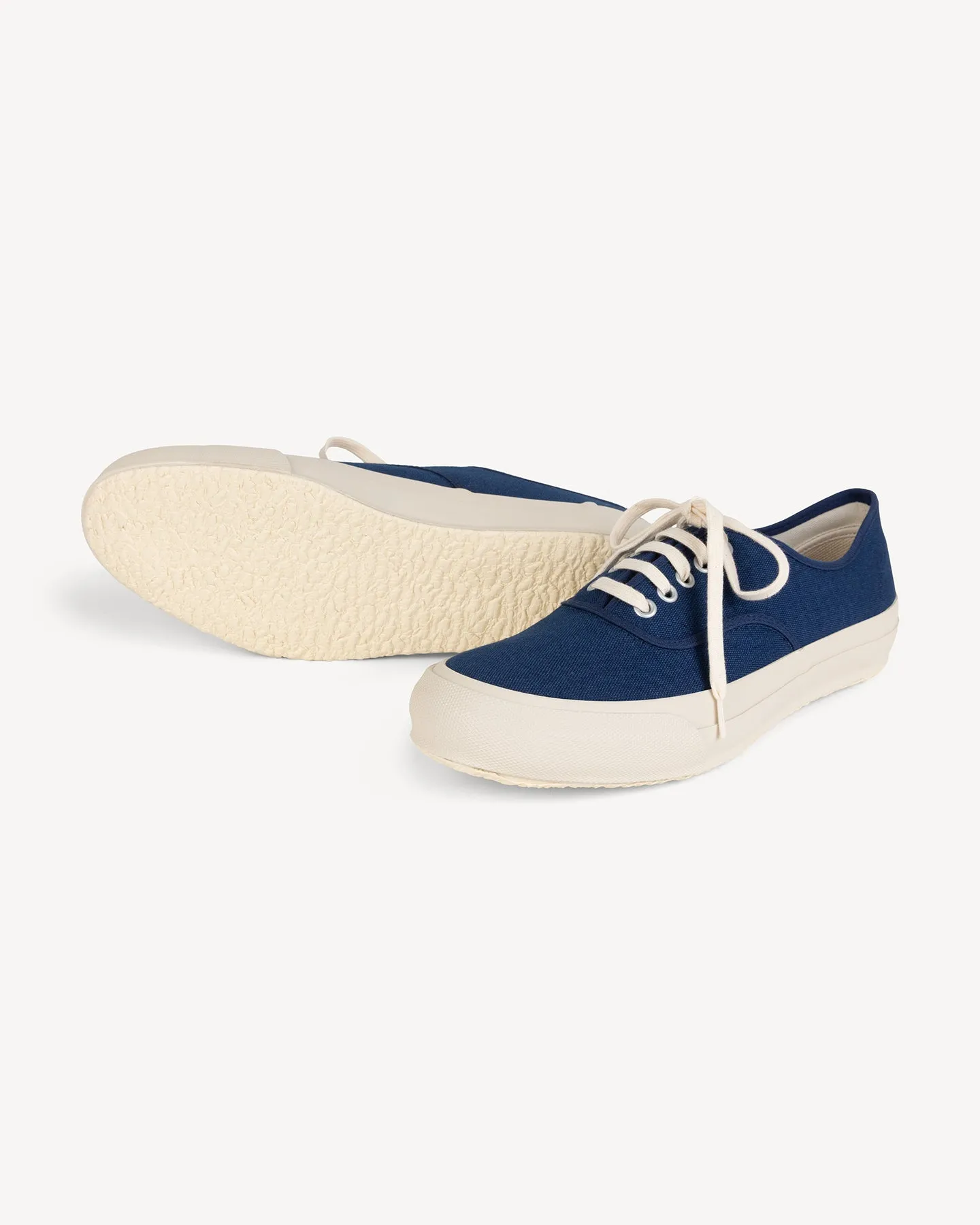 Doek Indigo Canvas Tennis Sneakers
