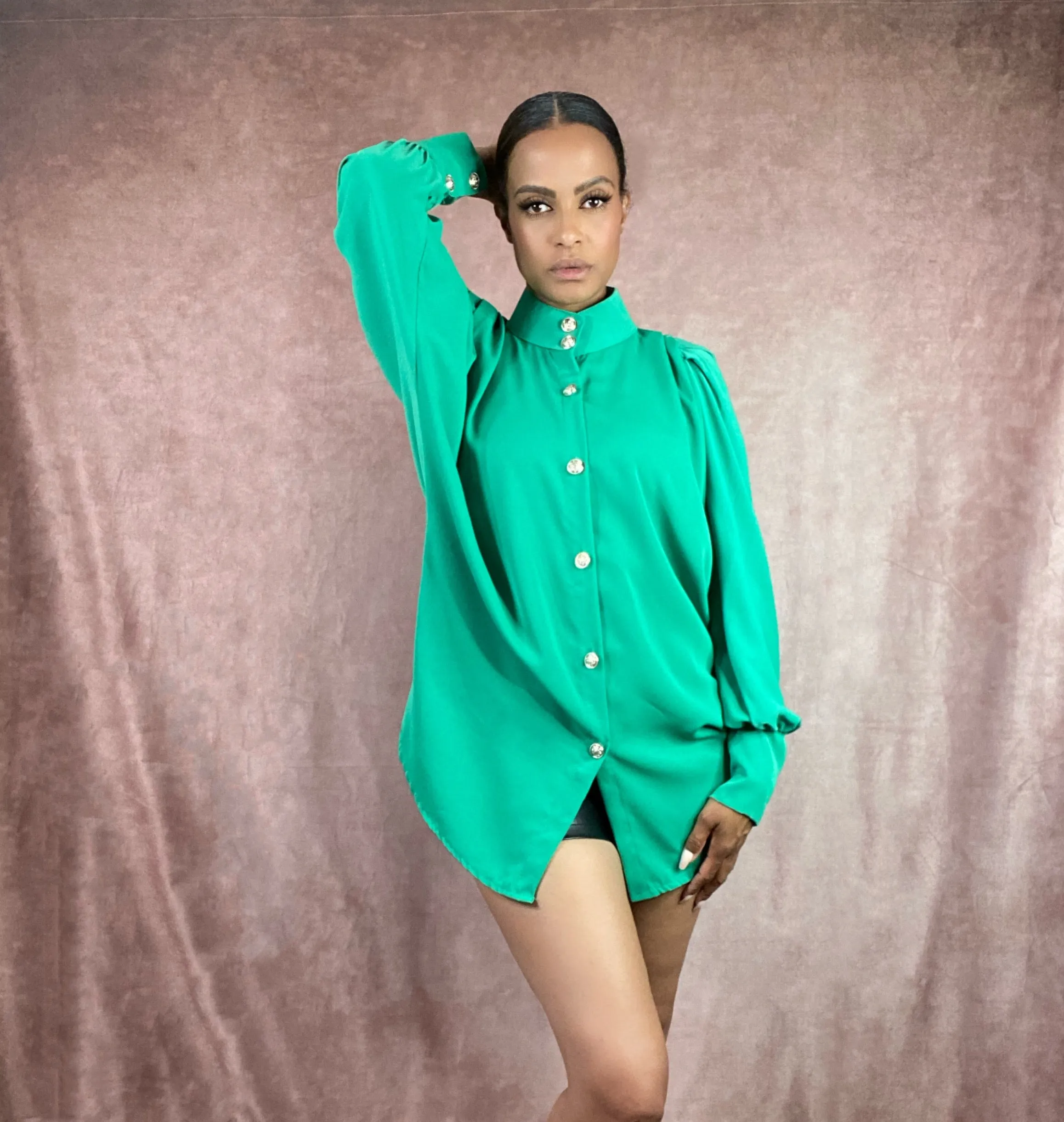 Dolman Shirt - Kelly Green