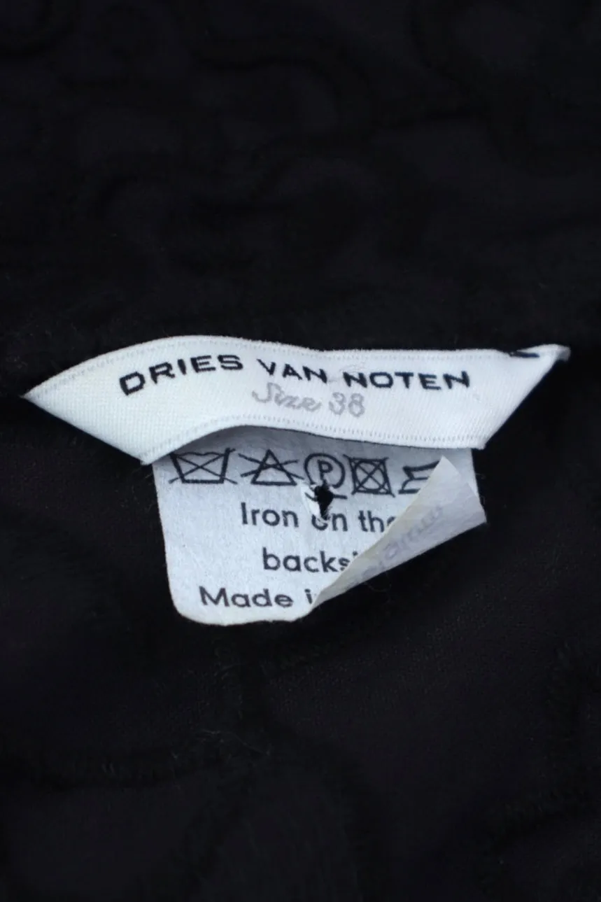Dries Van Noten Floral Embroidered Top
