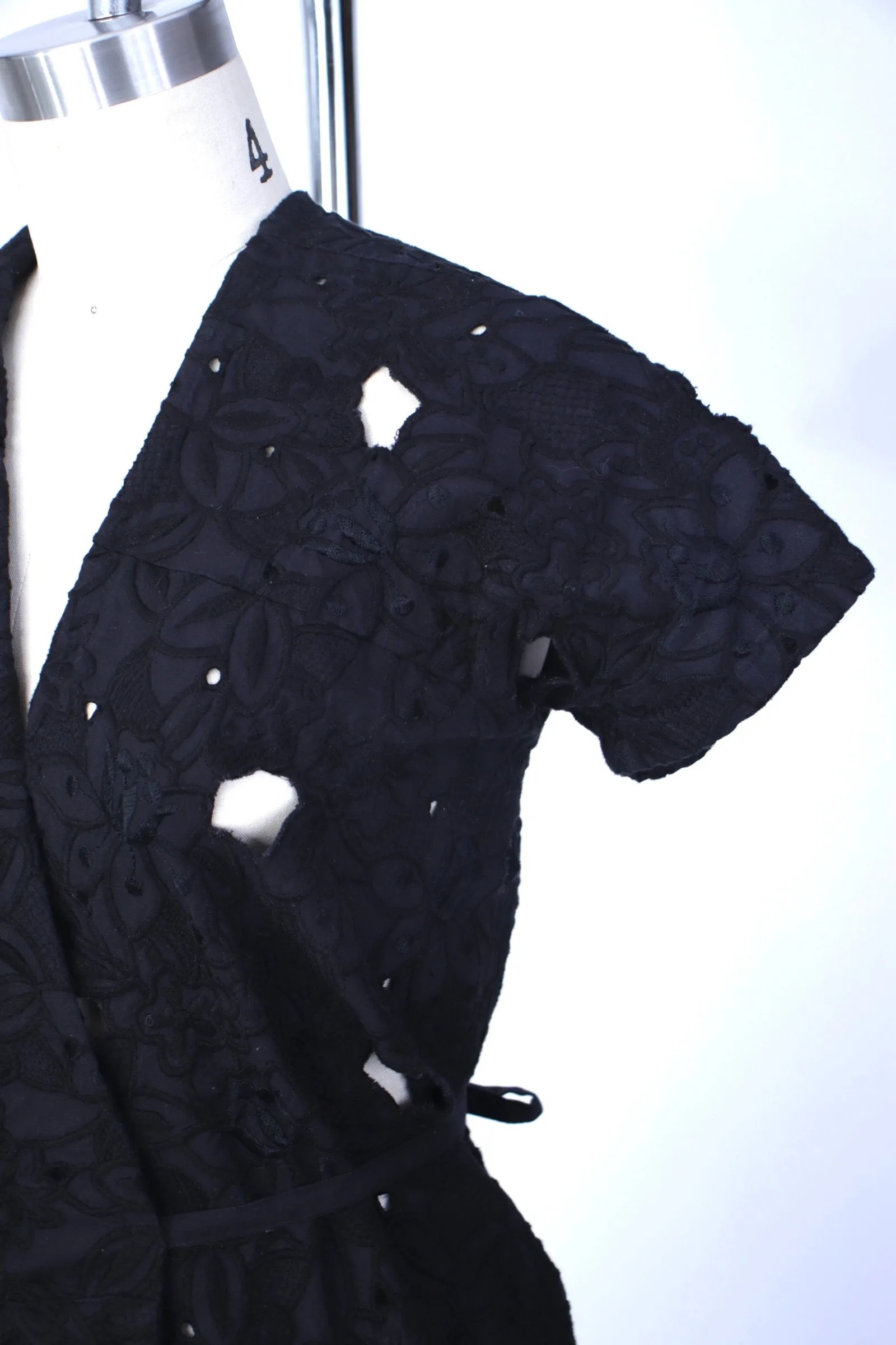 Dries Van Noten Floral Embroidered Top