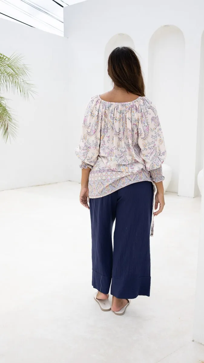 Eden Blouse - Paisley Print