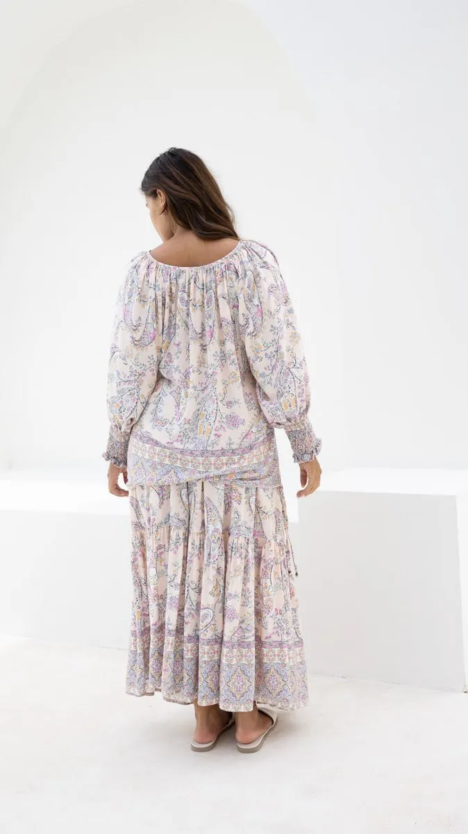 Eden Blouse - Paisley Print