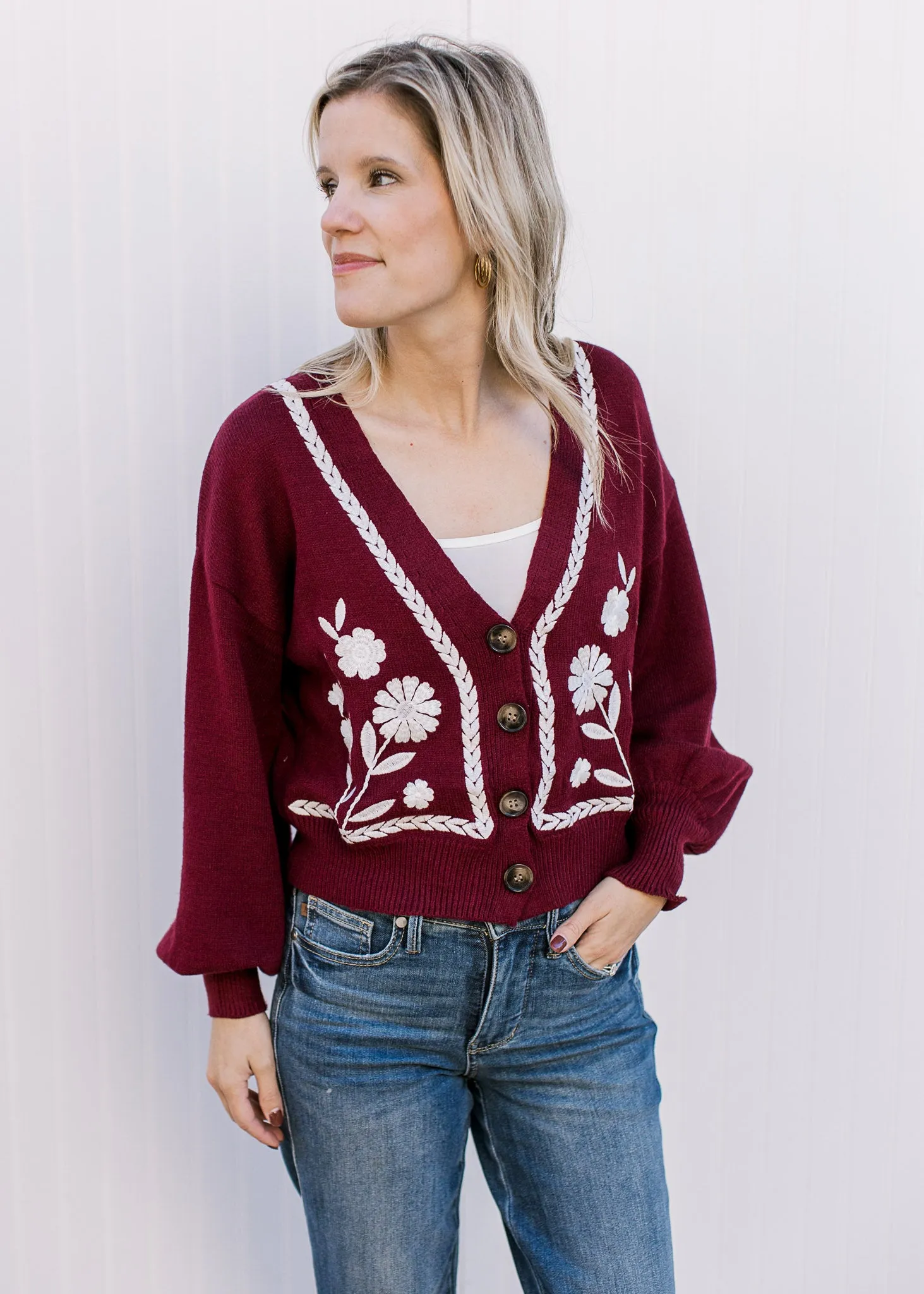 Elizabeth Embroidered Sweater