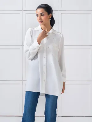 Embroidered Grip Top