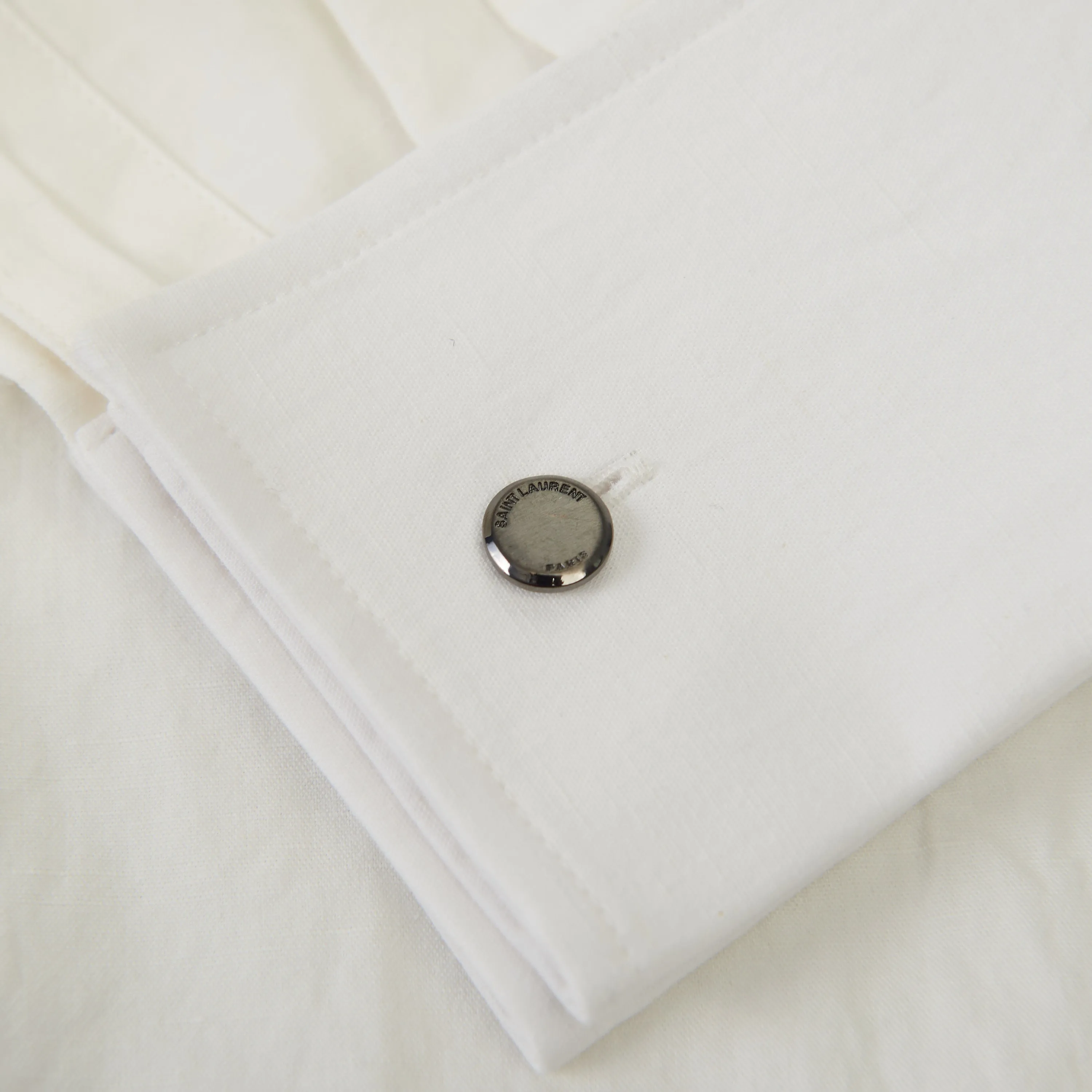 Embroidered Shirt In Cotton And Linen