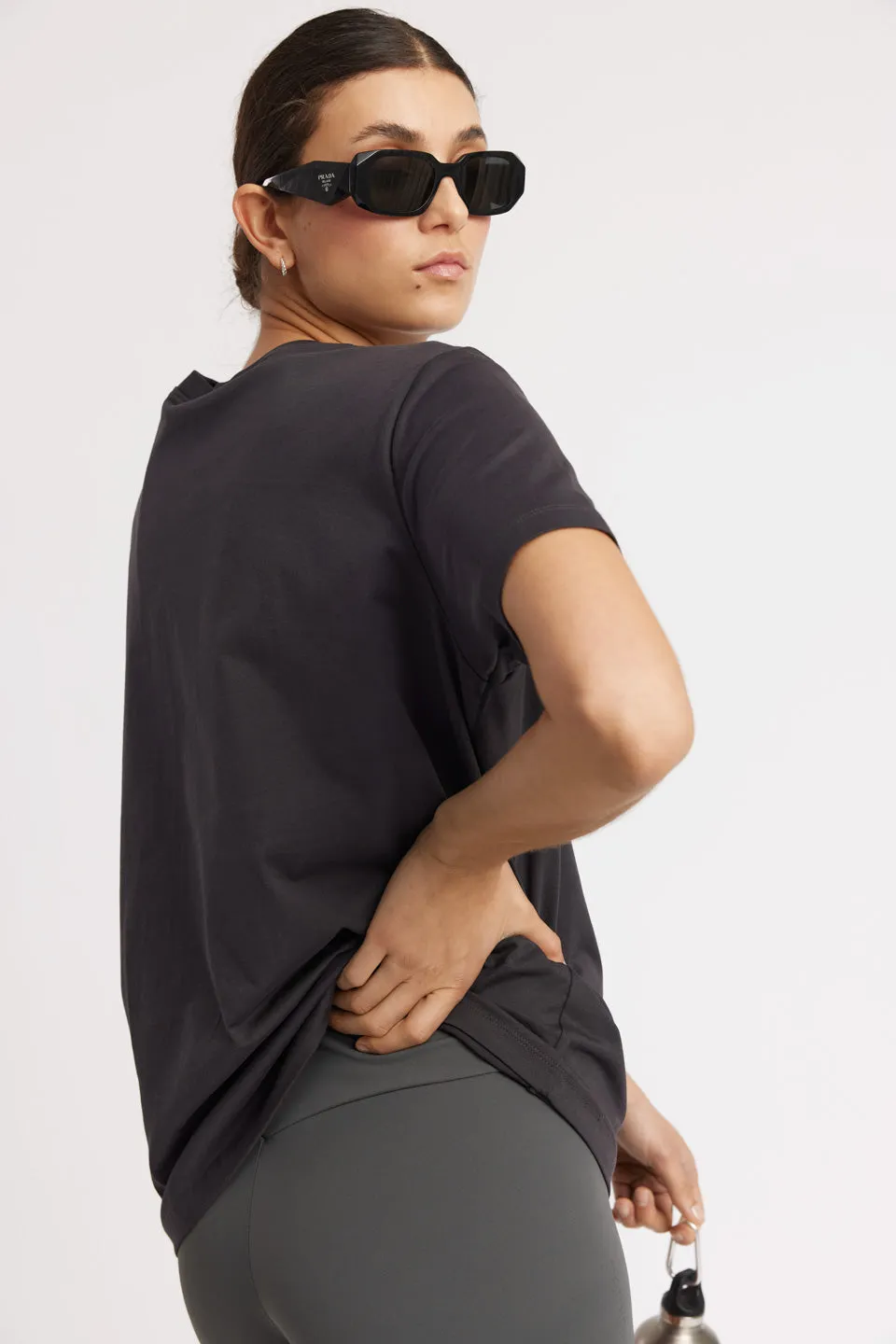Essential Tee Cadiz - almost black