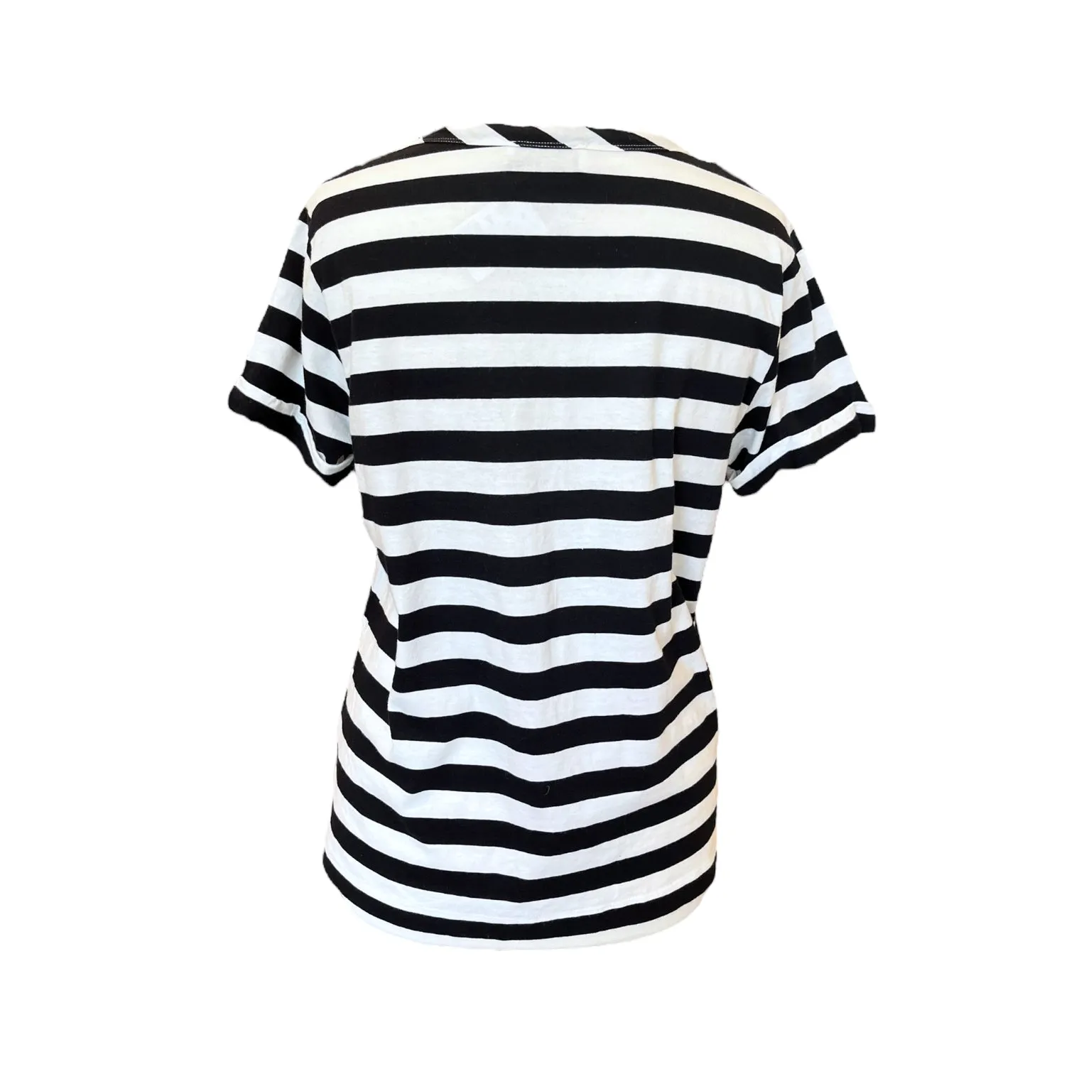 Essentiel Antwerp Black and White Stripe Top