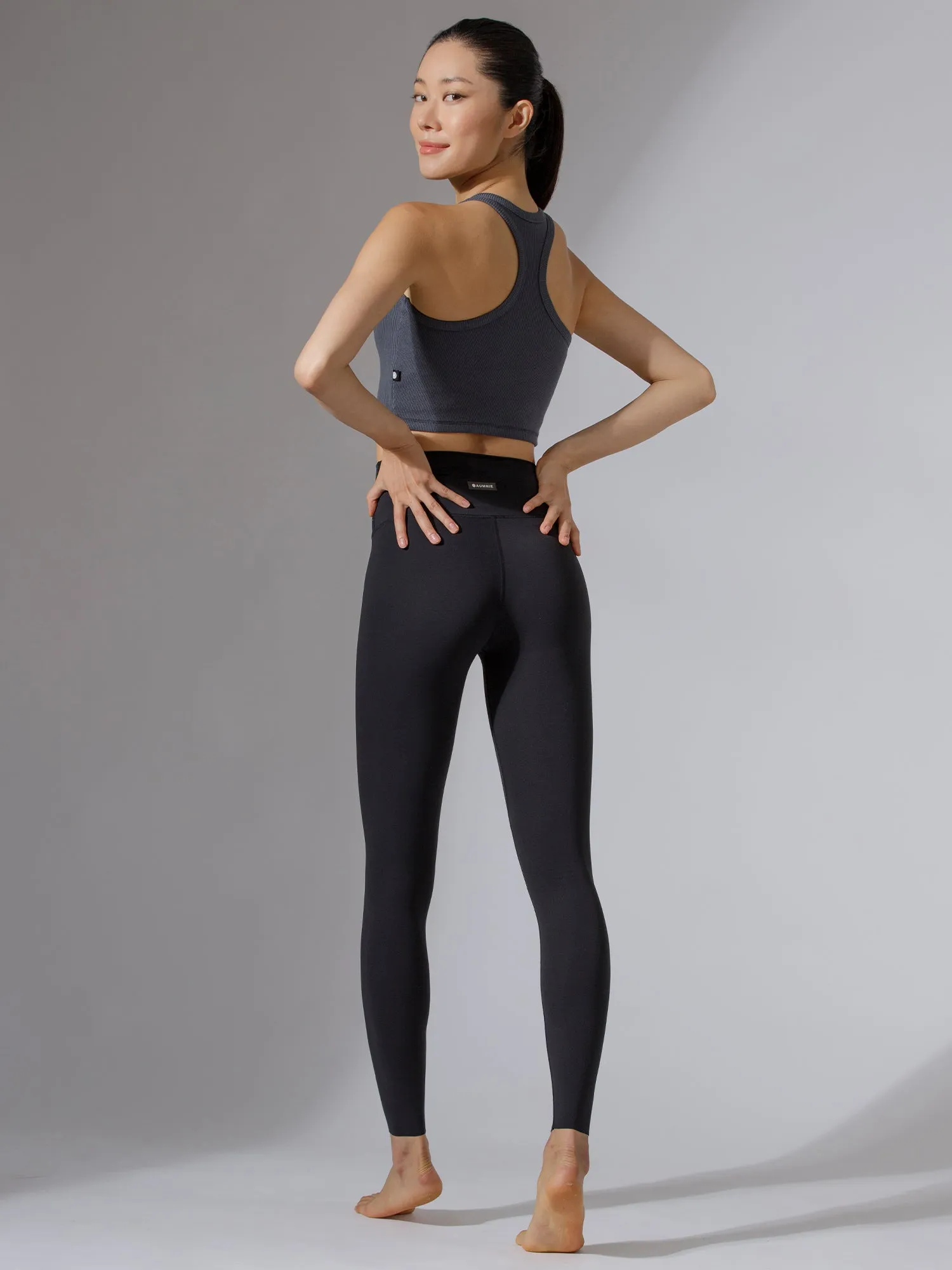 EVERYDAY RIBBED CROPPED SINGLET