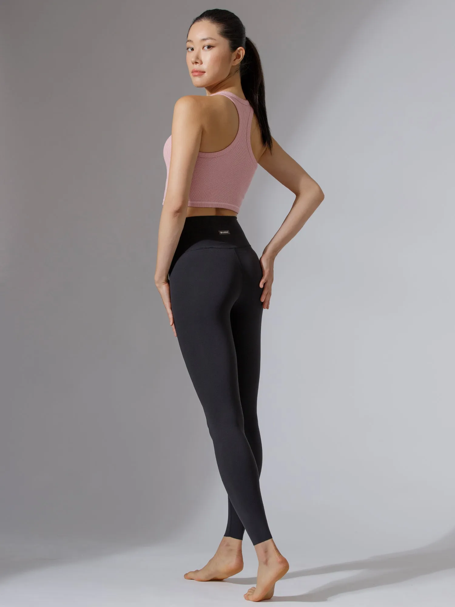 EVERYDAY RIBBED CROPPED SINGLET