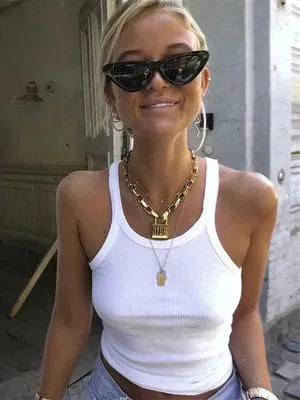 Fashion Solid Tank Tops