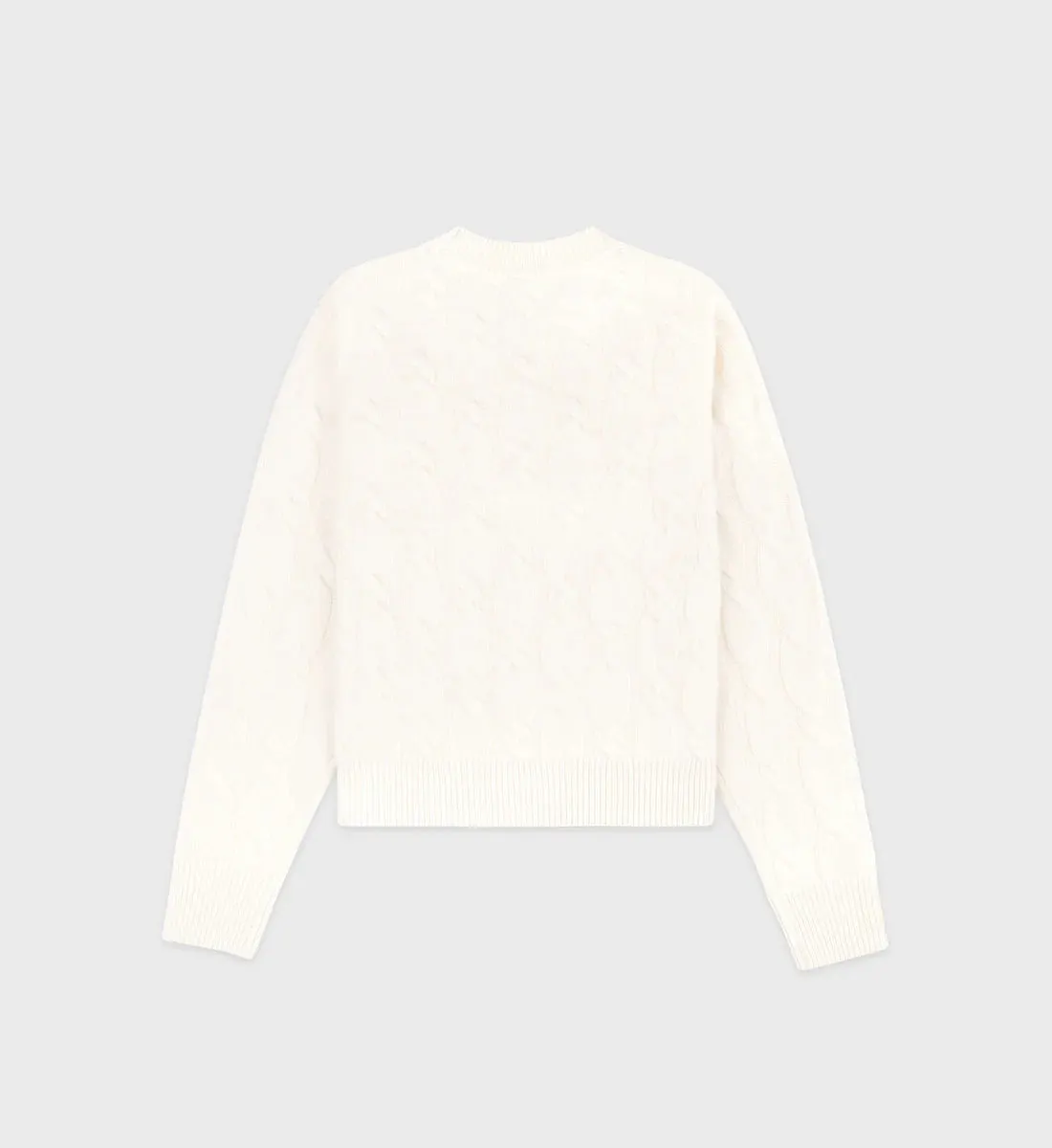 Faubourg Crewneck  - Cream Chocolate
