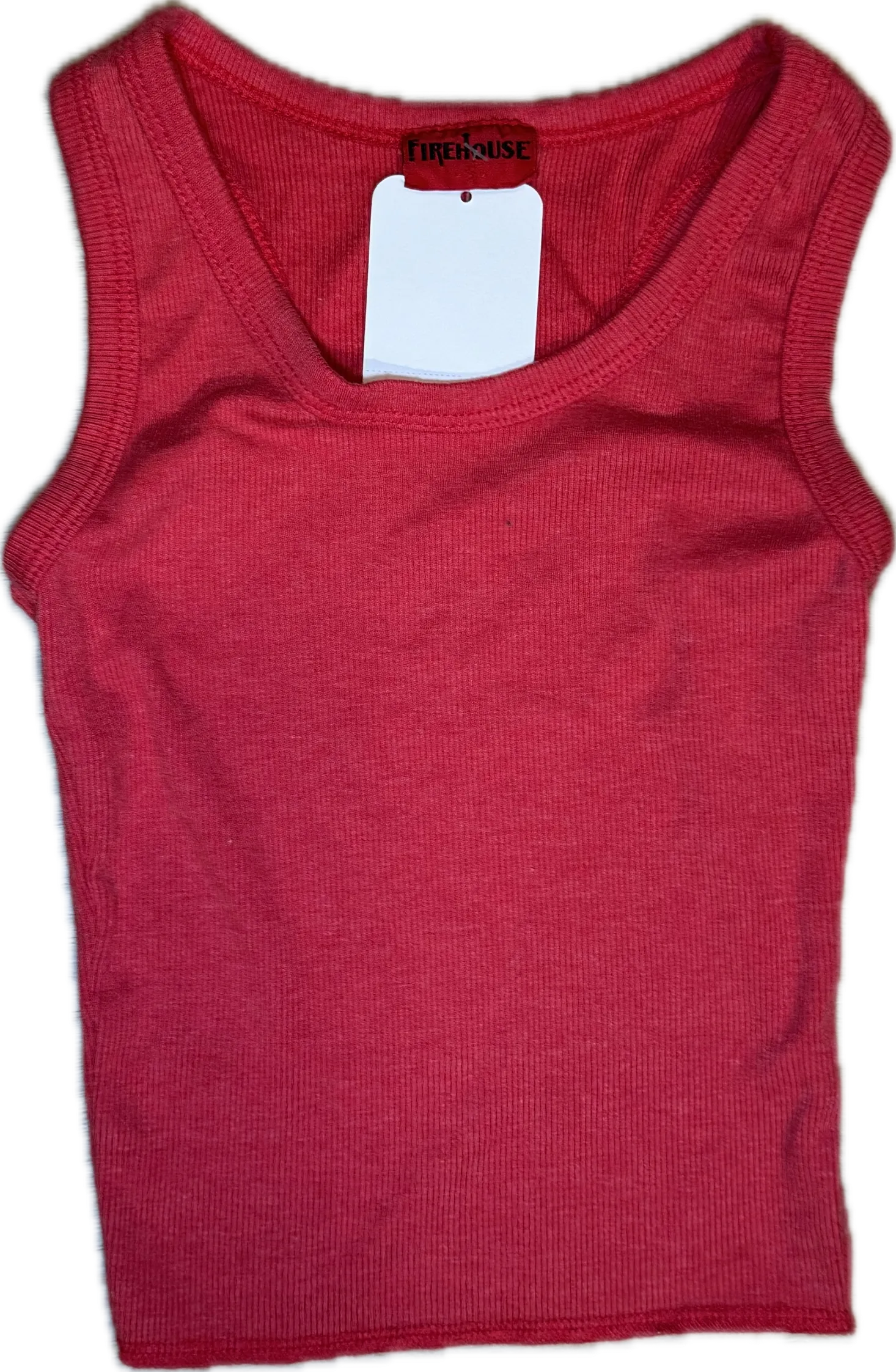 FIREHOUSE- Tank Top (Heather Red)