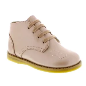 FOOTMATES LEATHER TAMMY HIGH TOP ROSEGOLD SIZE 7