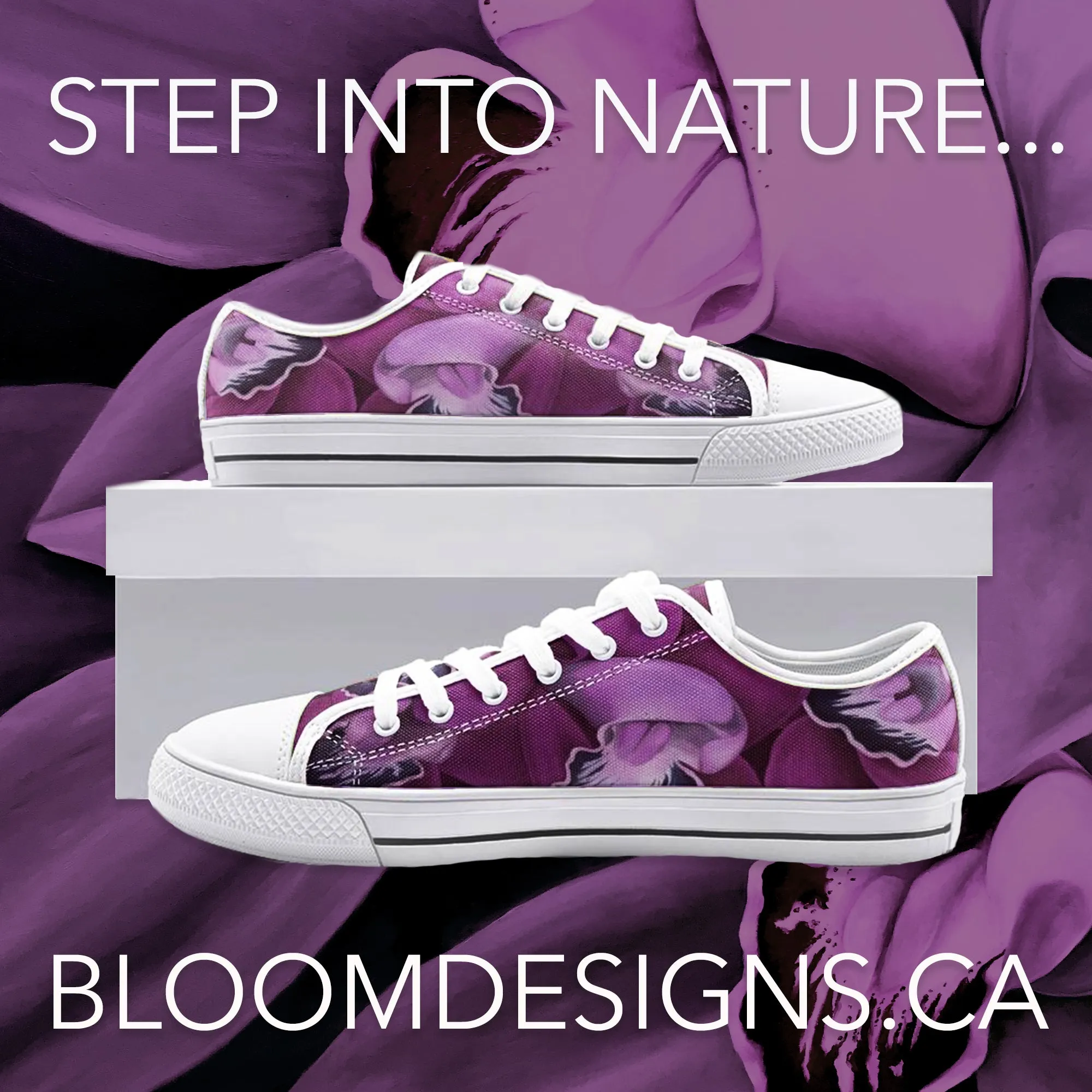 Fuchsia Orchid Low-top Sneakers