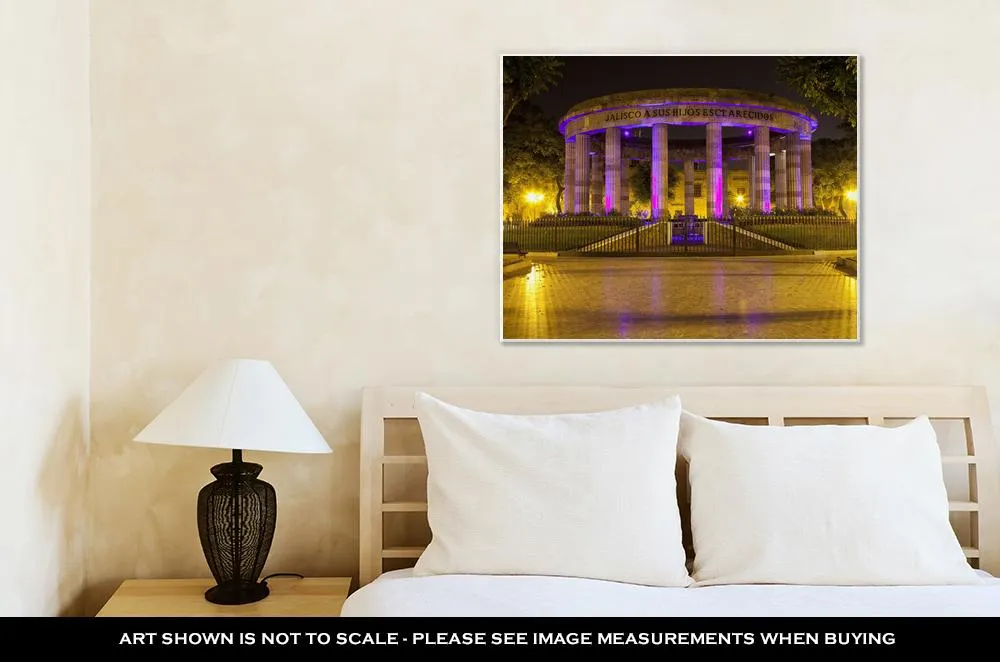 Gallery Wrapped Canvas, Rotonda In Guadalajara