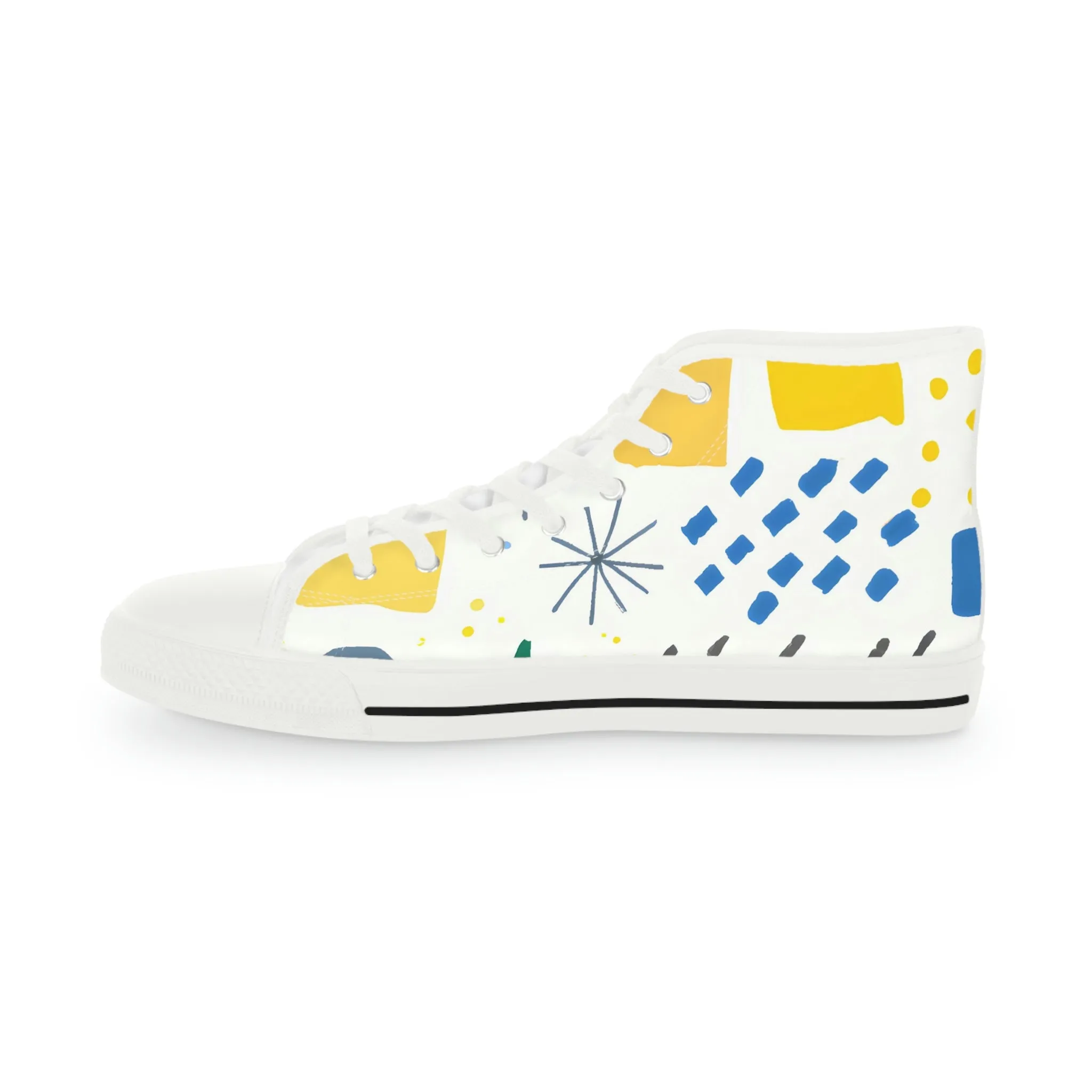 Gestura Ira - Men's High-Top Sneakers
