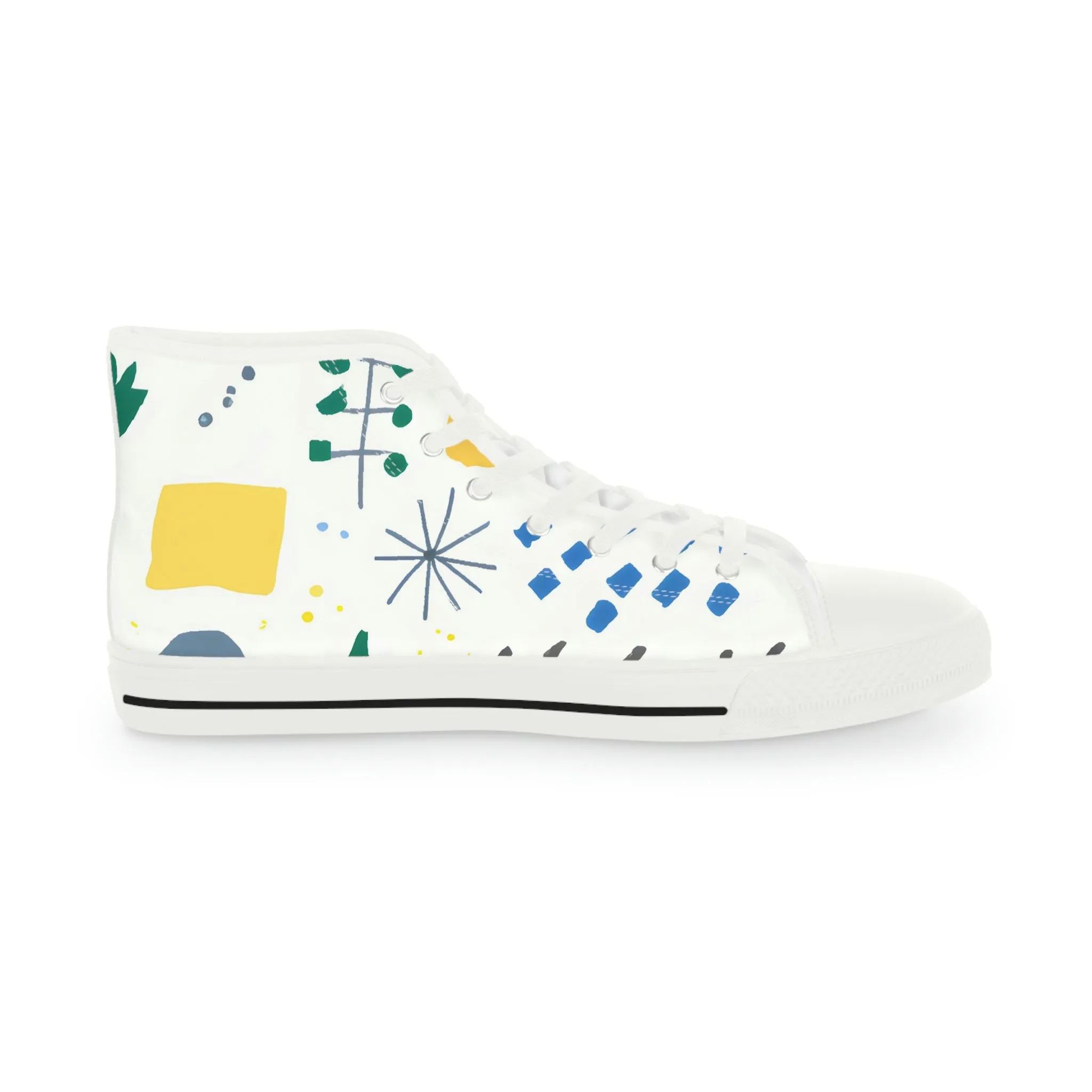 Gestura Ira - Men's High-Top Sneakers