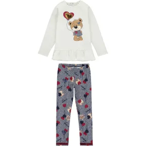 Girl Top and Leggings Set