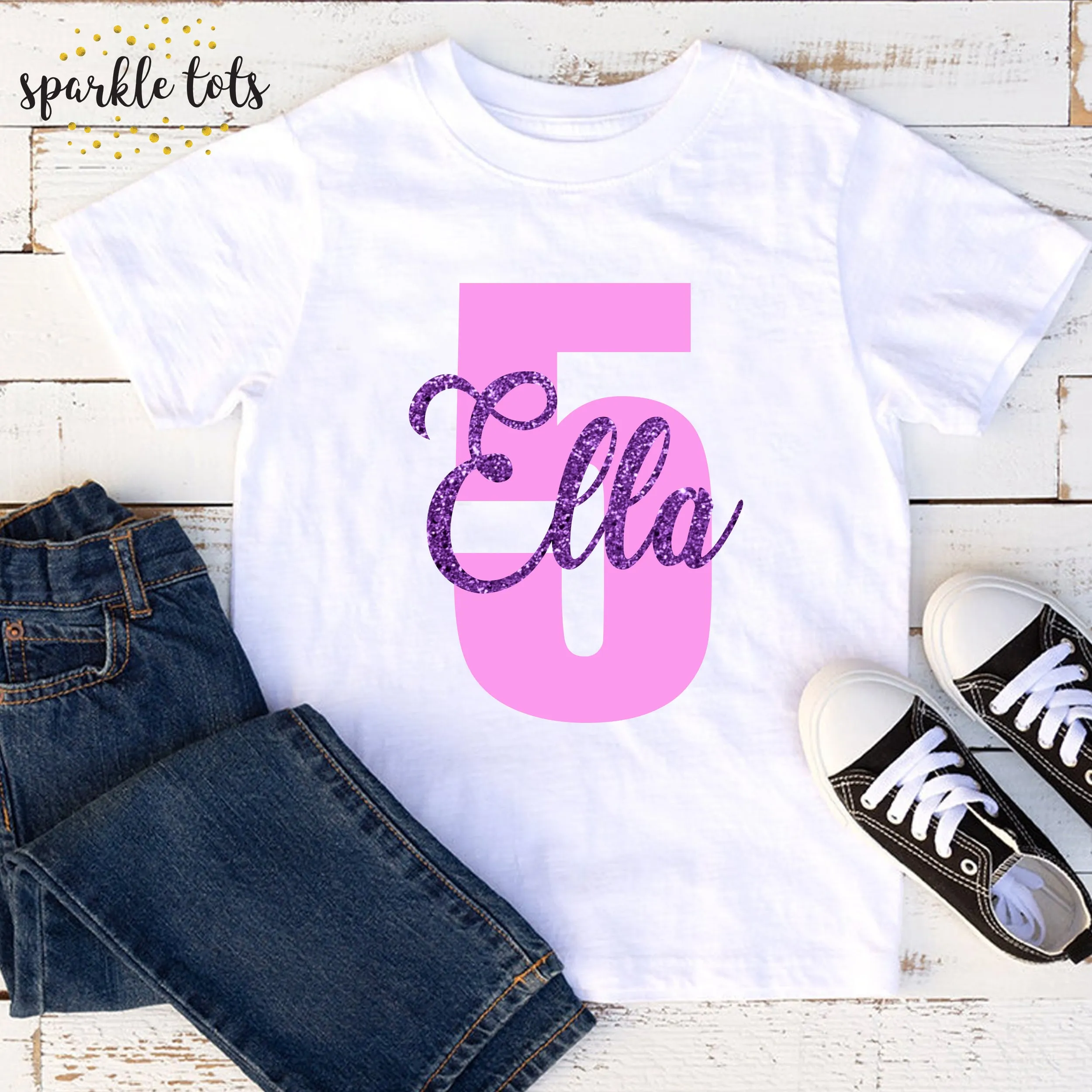 Girls Birthday Top