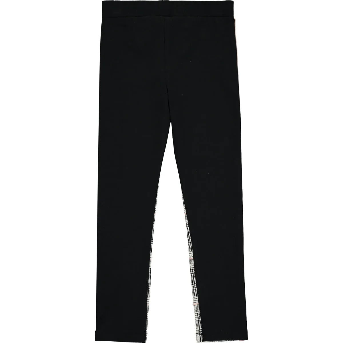 Girls Black and Pink Top and Leggings Set