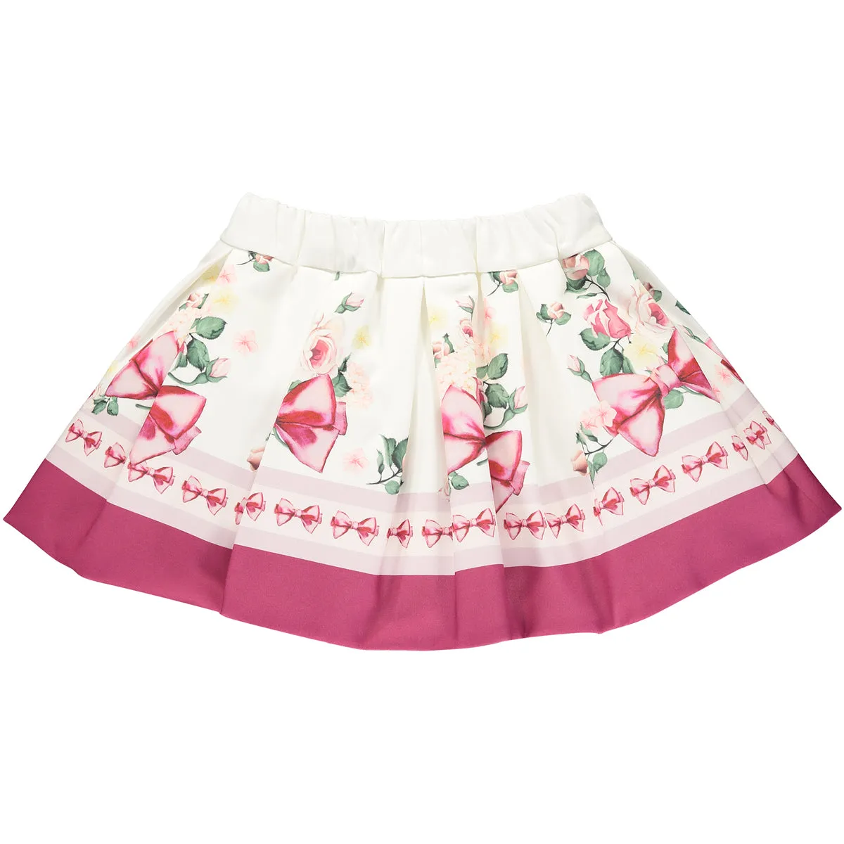 Girls Top and Skirt Outfit Set