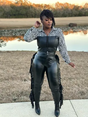 Glam Rodeo Leather Pants