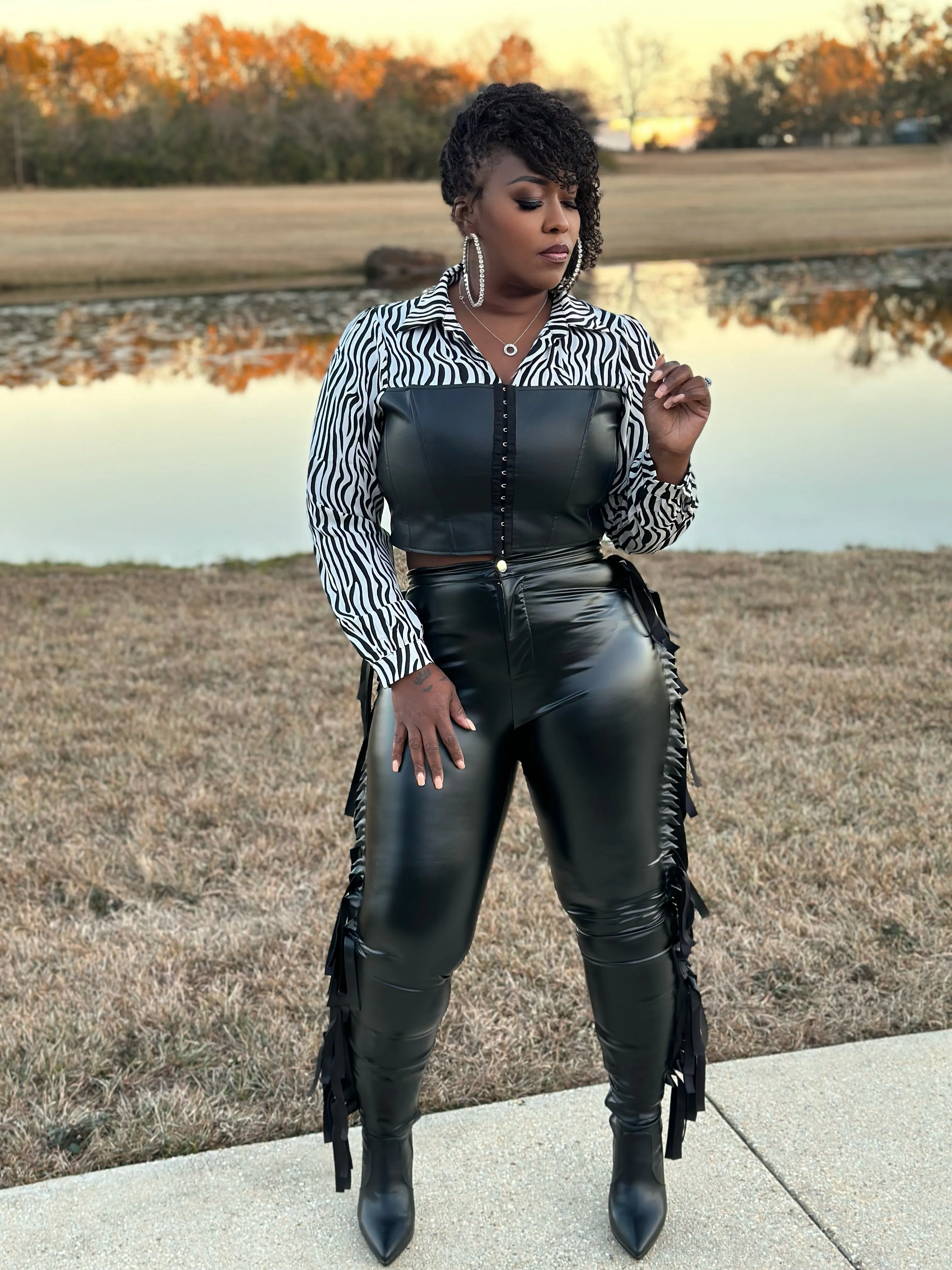 Glam Rodeo Leather Pants