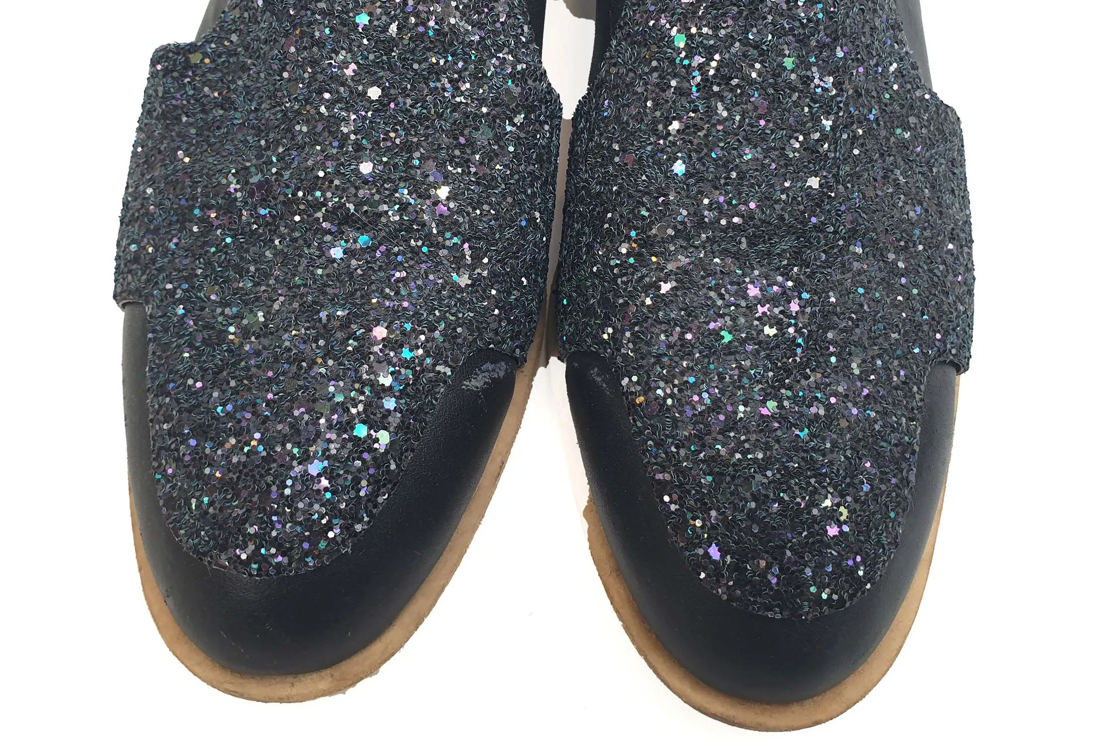 Gorman navy loafers with lovely sparkly tops size 39