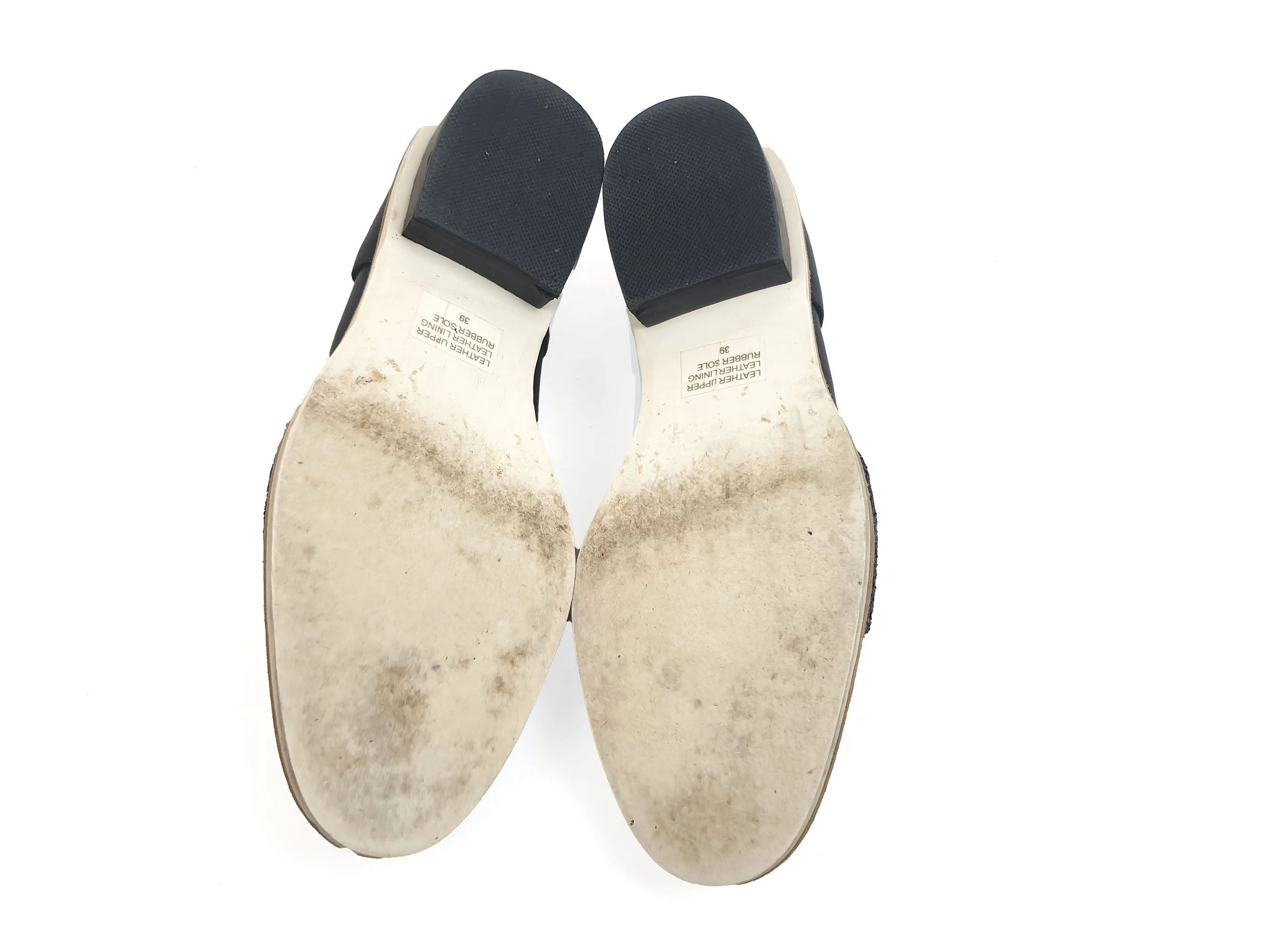 Gorman navy loafers with lovely sparkly tops size 39
