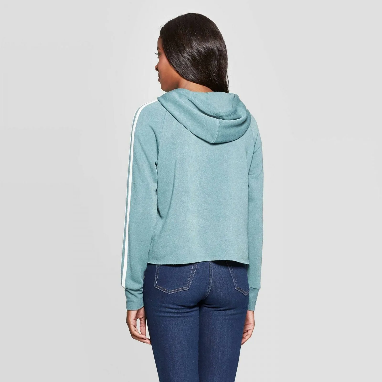 Grayson Threads Women's Touchdown Cropped Hoodie Sweatshirt