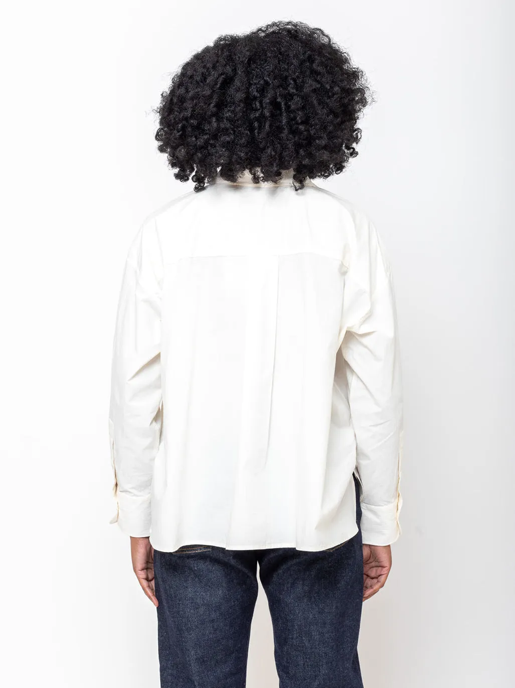 Greta Shirt - White Coquelicot