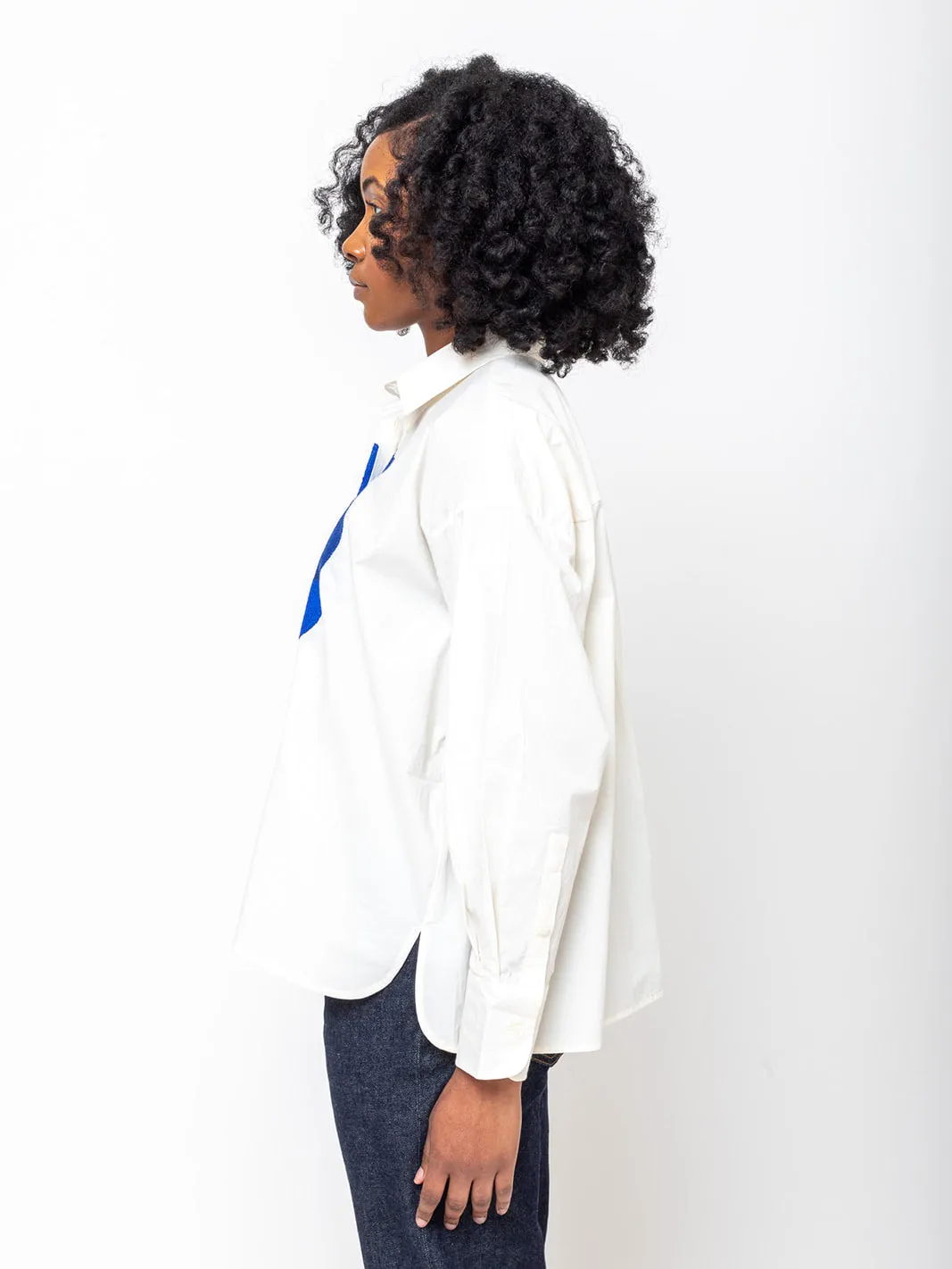 Greta Shirt - White Coquelicot